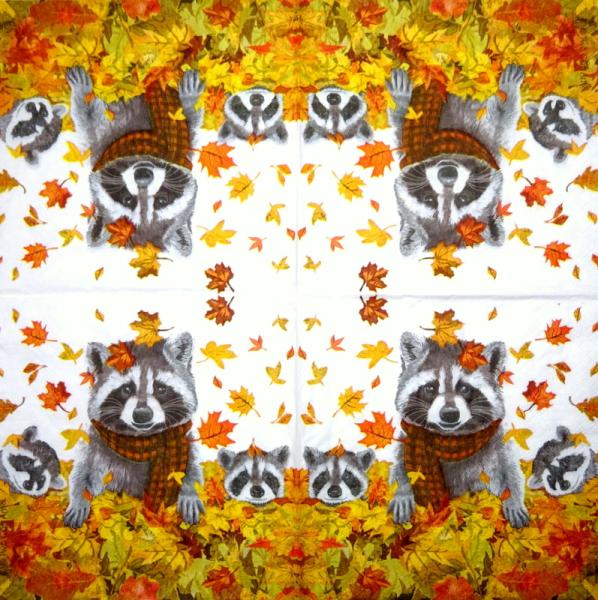 045 Tiere Herbst - 3-lagig - Atelier